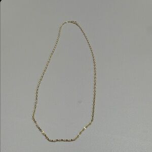 Gold chain.  925 with gold plating. 18”